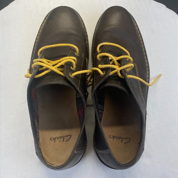 Clarks Shoes Mens Oxford Shoes Brown Leather Size 13 M 65998 main image 10